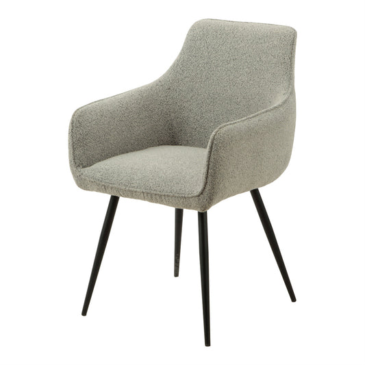 Ravi 3.0 dining chair boucle - grey