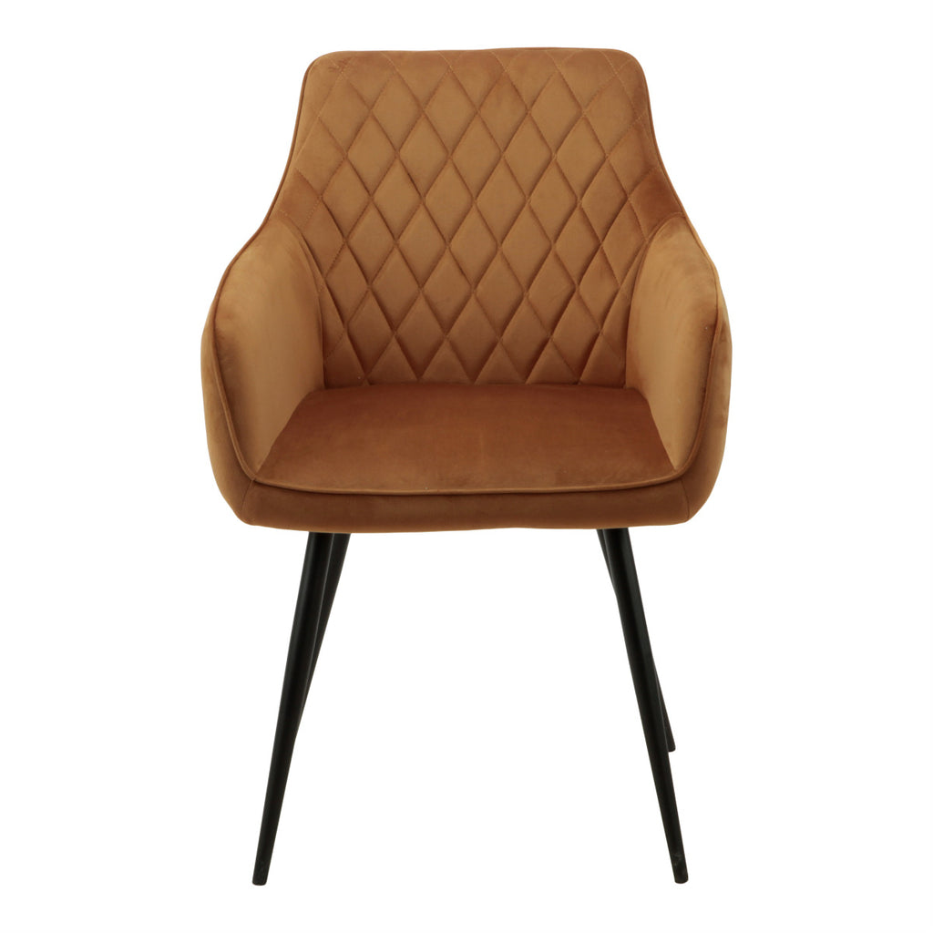 ravi 3.0 dining chair velvet - gold return