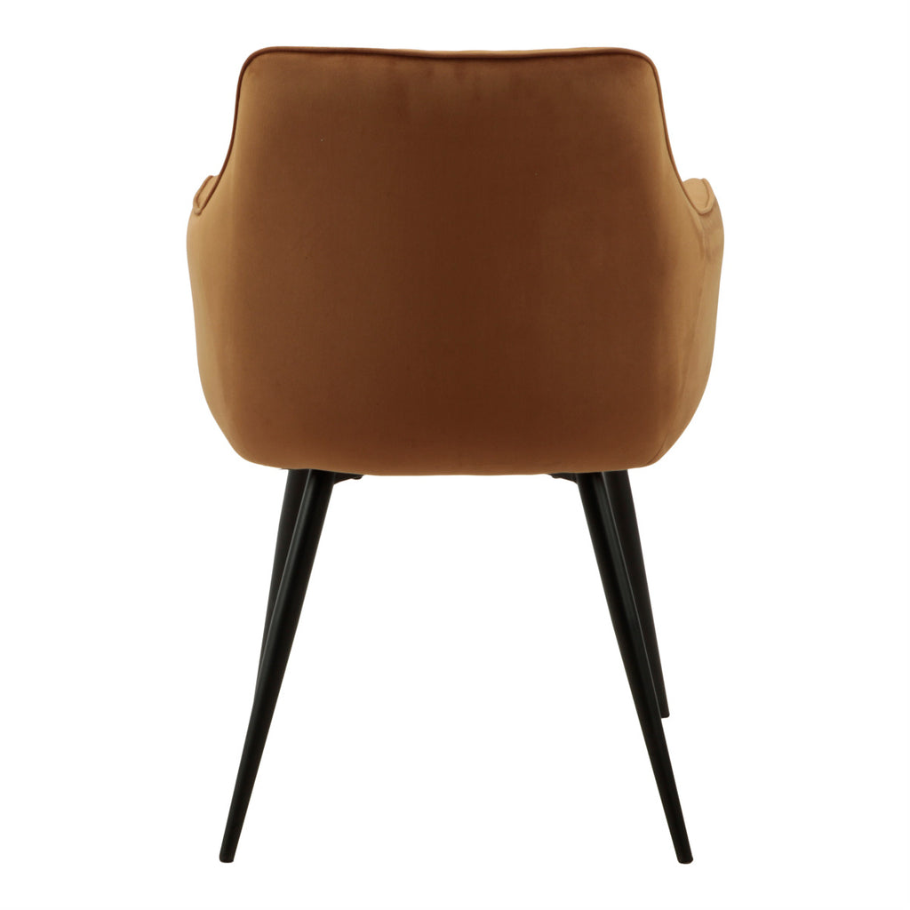 ravi 3.0 dining chair velvet - gold return