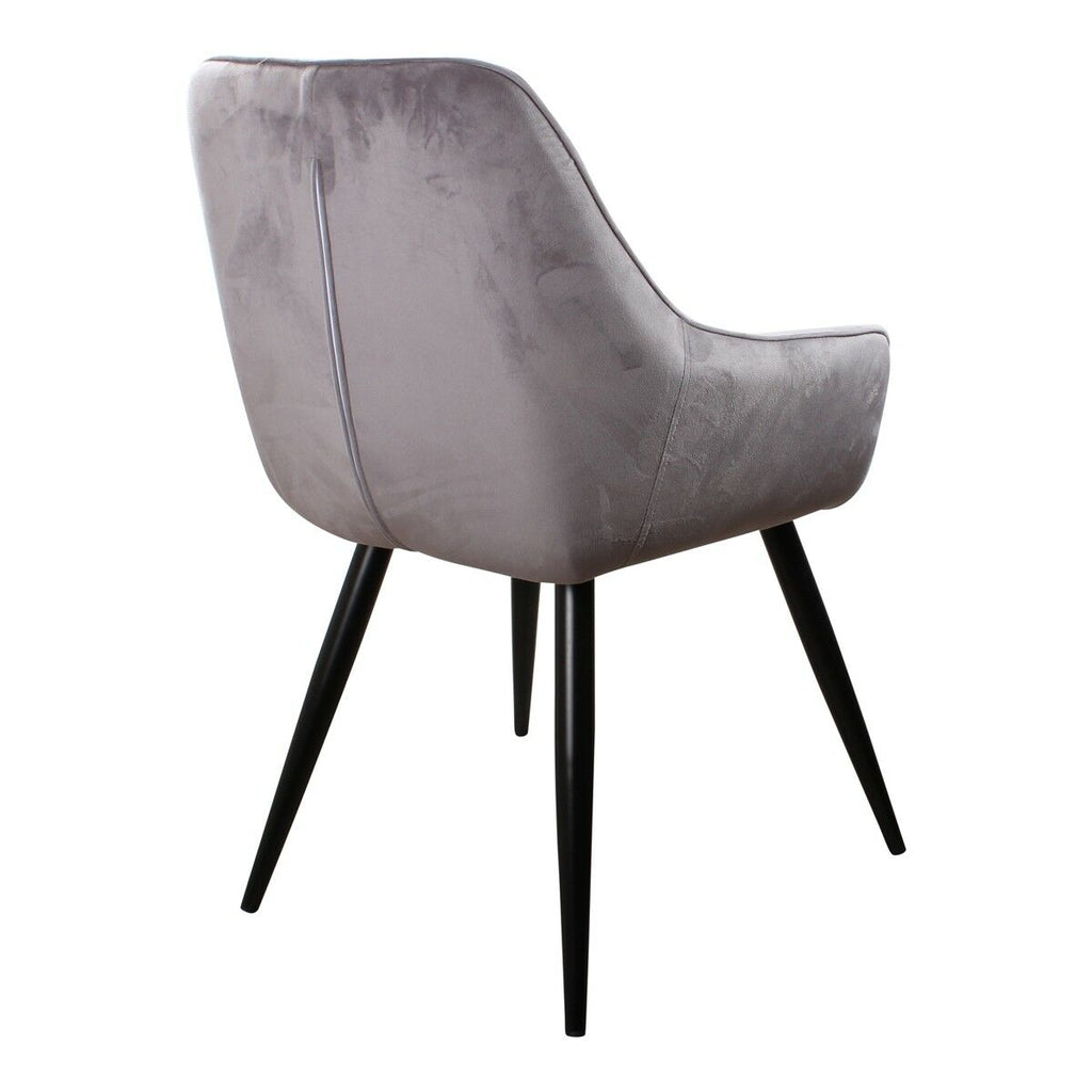 ravi dining room chair 2.0 velvet gray