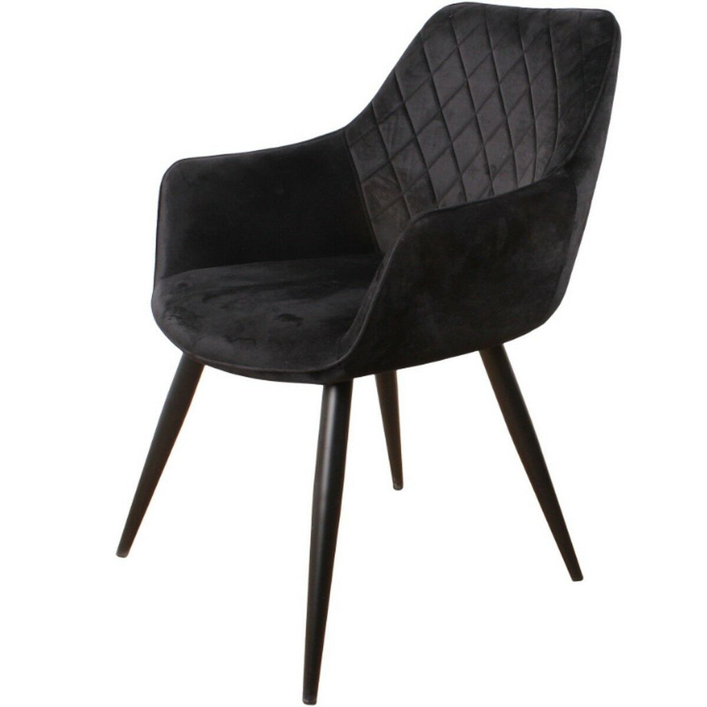 ravi dining chair 2.0 velvet black