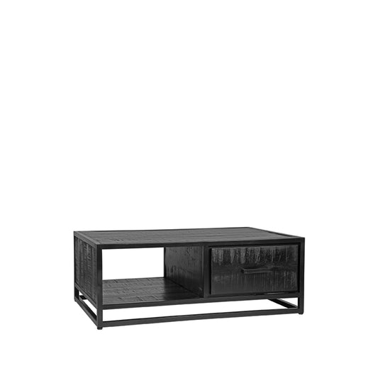 LABEL51 Coffee table Chili - Black - Mango wood