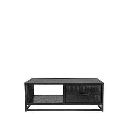 LABEL51 Coffee table Chili - Black - Mango wood