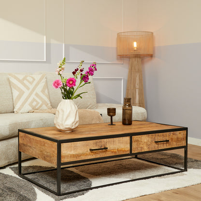 Denver coffee table | Mango wood | 130x70 cm