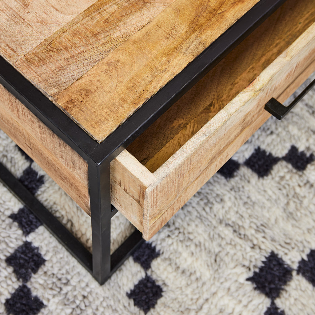 denver coffee table | mango wood | 130x70 cm