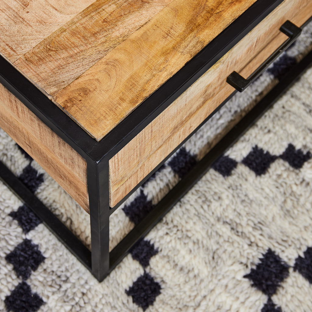 denver coffee table | mango wood | 130x70 cm