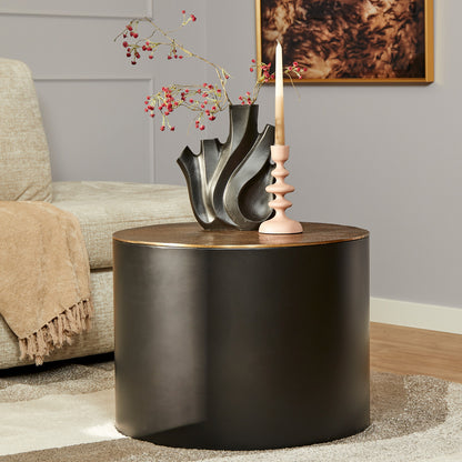 Coffee table Fiore | Black/Gold