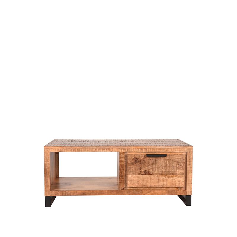 label51 coffee table glasgow - raw - mango wood - 110x60 cm