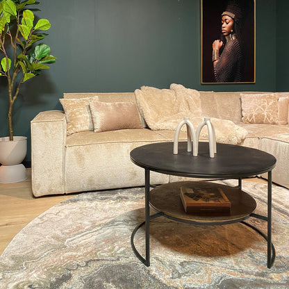 Coffee table Lecia | Black Gold