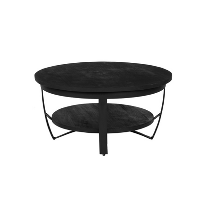 Paras Coffee Table Black | 70 cm