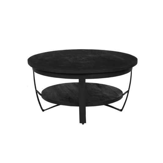 Paras Coffee Table Black | 70 cm