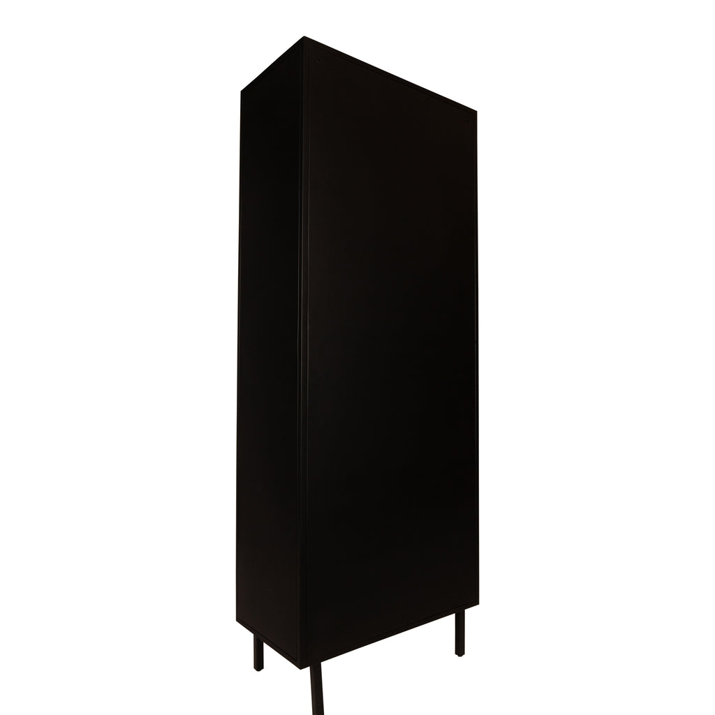 sayan cabinet black and gold