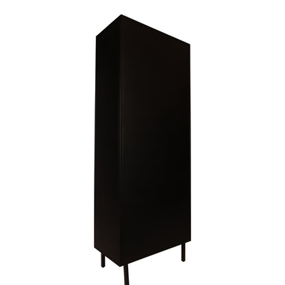 Sayan cabinet black and gold