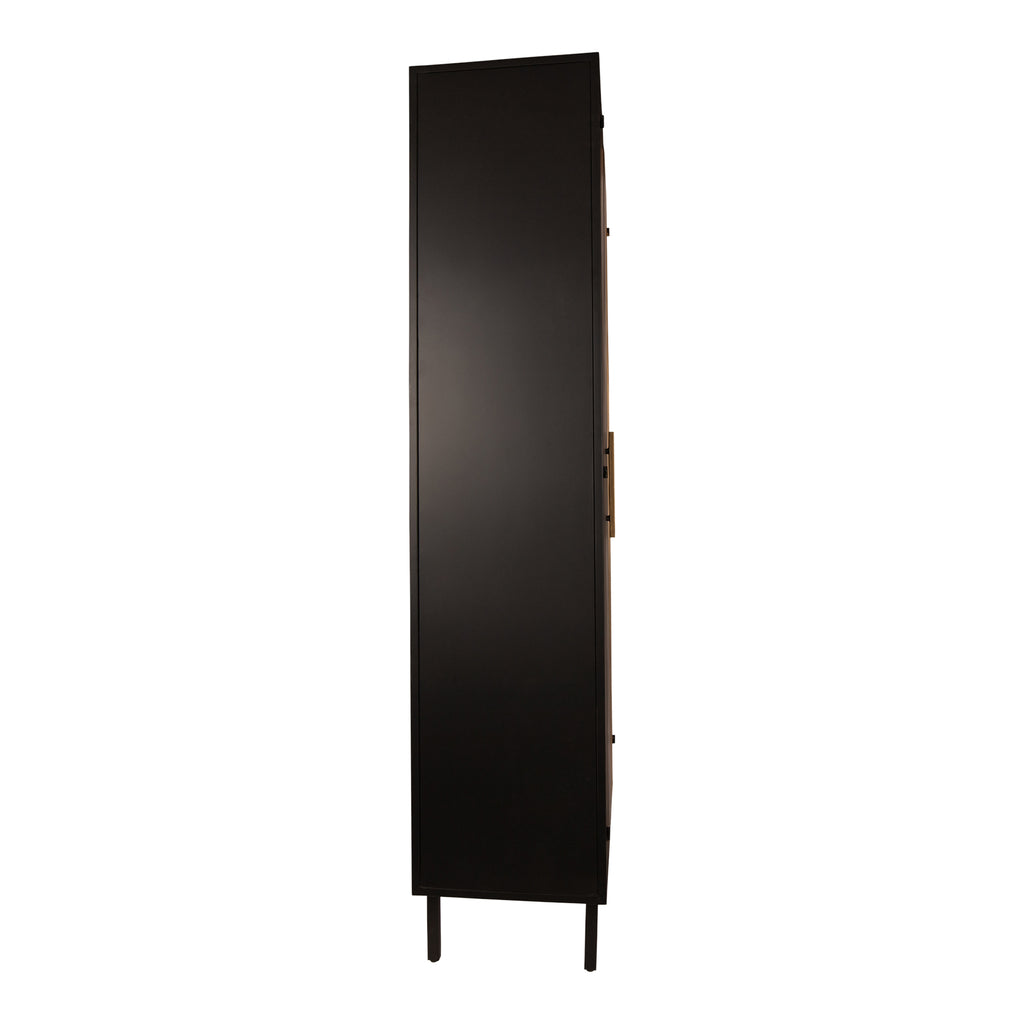 sayan cabinet black and gold