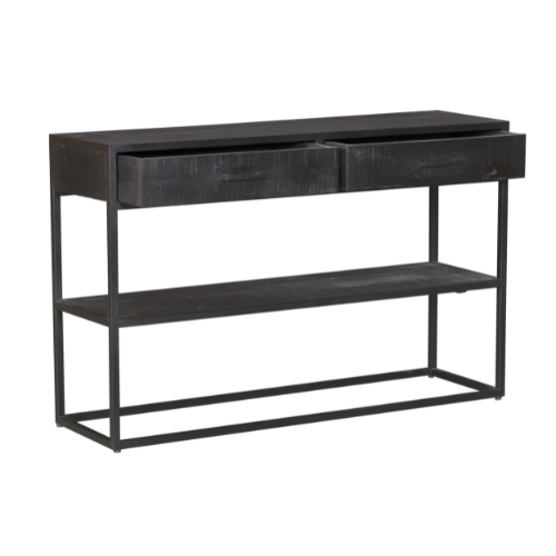 sidetable denver zwart | 2 laden