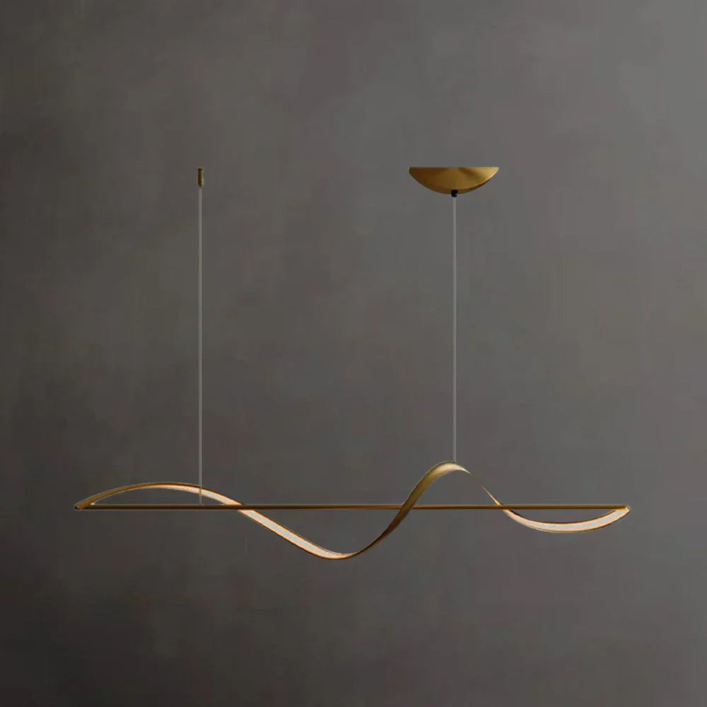 stijlvolle louise design led hanglamp in elegant metaal en acryl