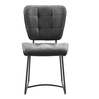 Bailey SL chair black - Fabric Soft Anthracite