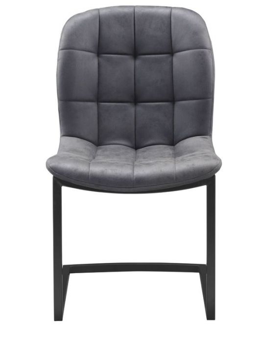 chair savannah black - fabric soft anthracite