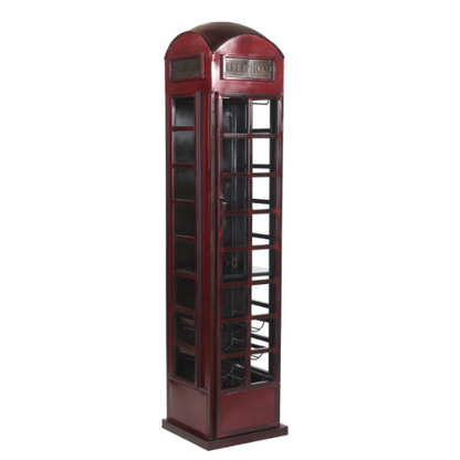 Phone booth Wine cabinet