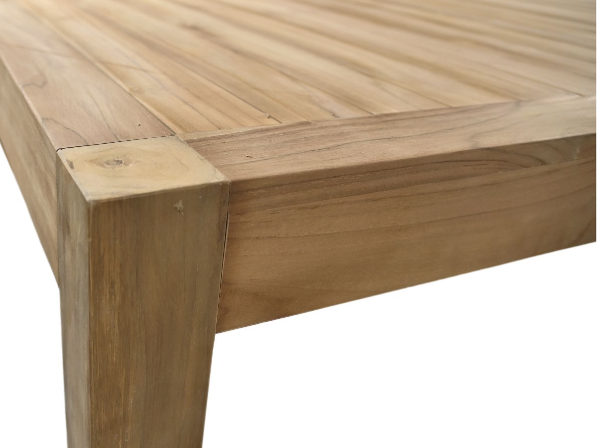 garden table aruba - 200x100x76 - natural - teak