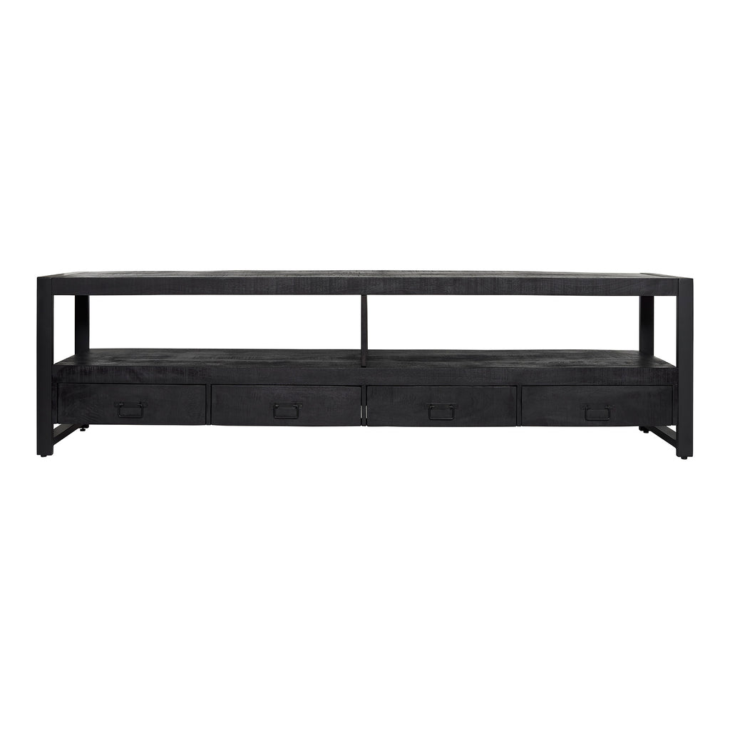 tv cabinet boaz black | 220 cm