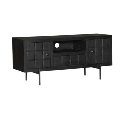 TV cabinet Brandy Black | 120 cm