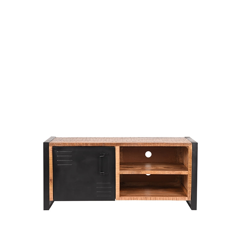 label51 tv-meubel brussels - ruw - mangohout - 115 cm