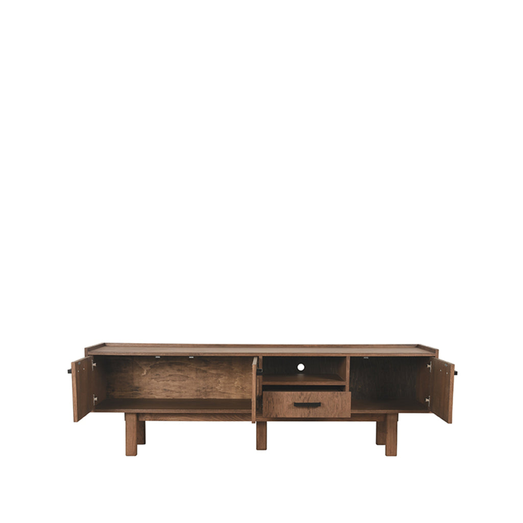 label51 tv cabinet cali - smoke - oak