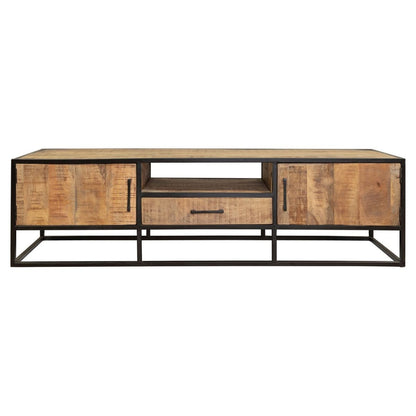 Denver TV cabinet | Mango wood and steel | 180 cm