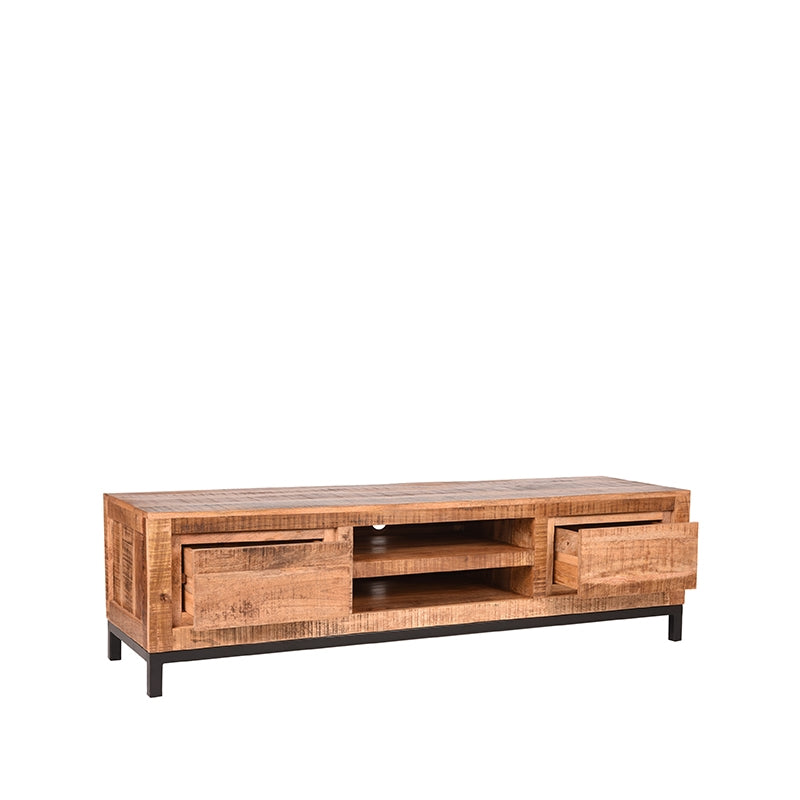 label51 tv cabinet ghent - rough - mango wood - 160 cm