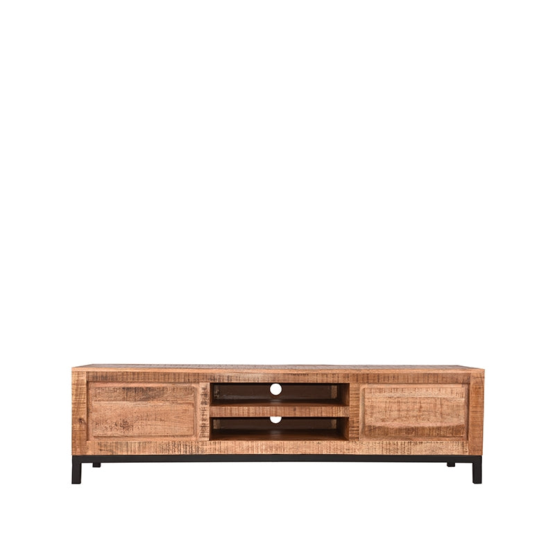 label51 tv cabinet ghent - rough - mango wood - 160 cm