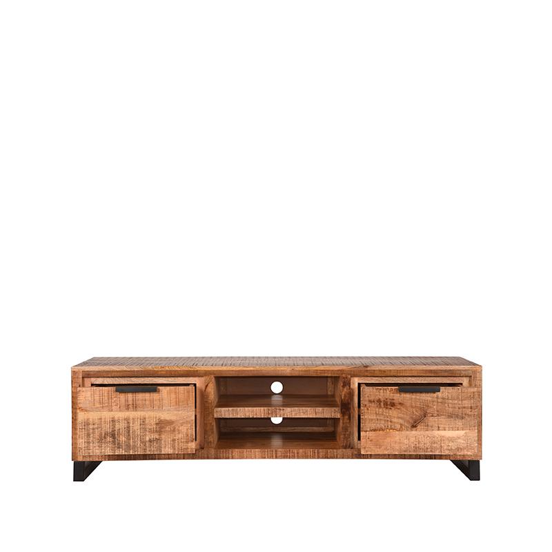 label51 tv cabinet glasgow - raw - mango wood - 160 cm