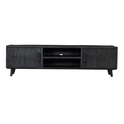 tv cabinet omaha black | 180 cm