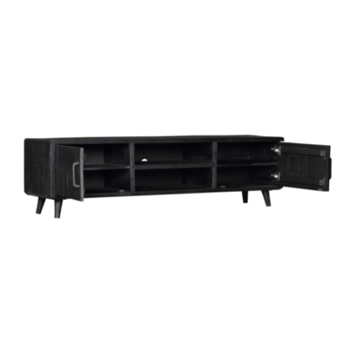 tv cabinet omaha black | 180 cm