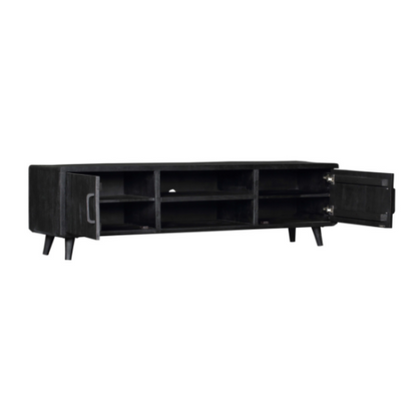 TV cabinet Omaha Black | 180 cm