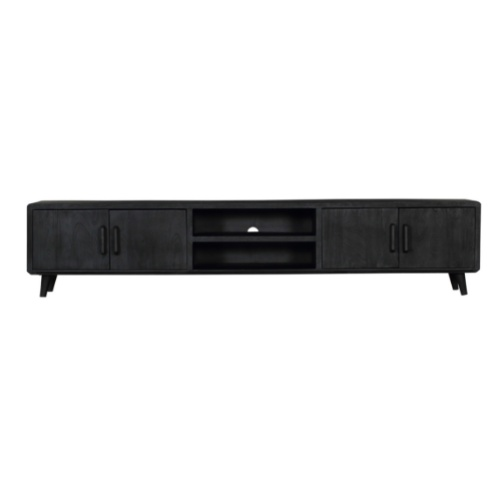 tv cabinet omaha black | 240 cm