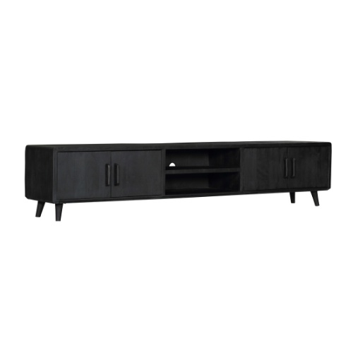 tv cabinet omaha black | 240 cm