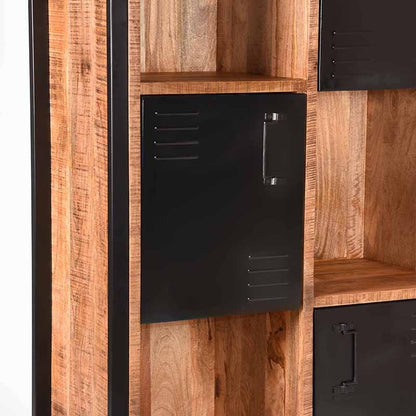 LABEL51 Storage cabinet Brussels - Raw - Mango wood