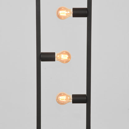 LABEL51 Vloerlamp Quadrato - Zwart - Metaal