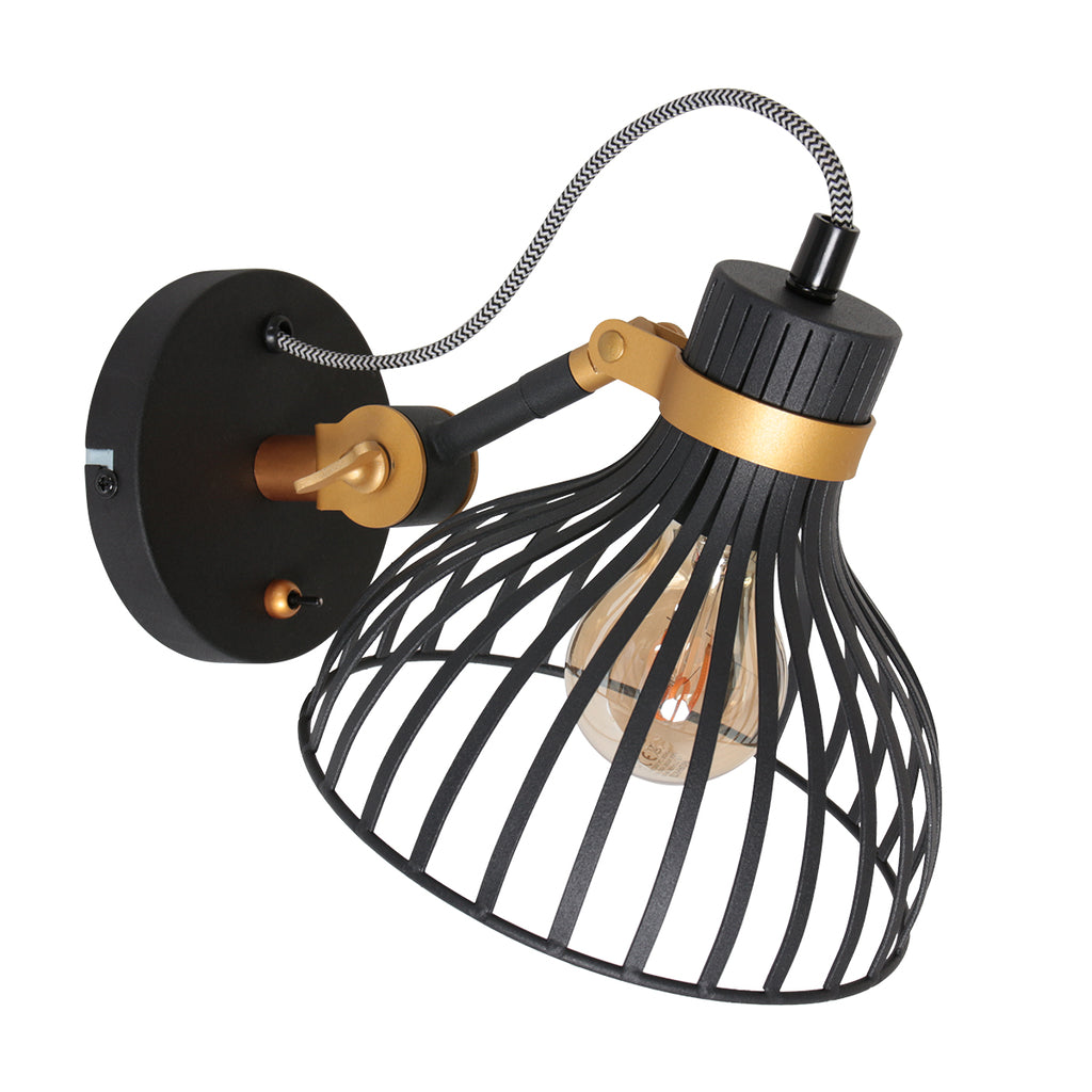 wall lamp dunbar 3088zw black