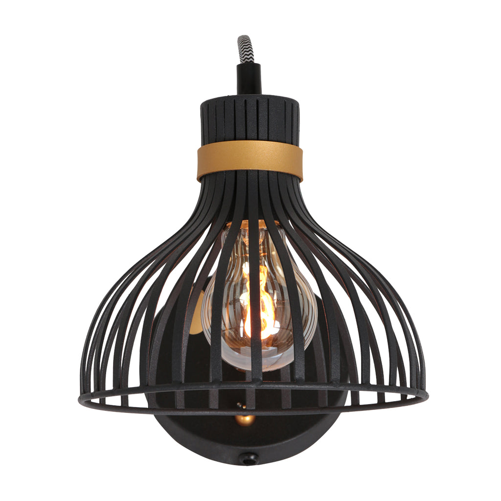 wall lamp dunbar 3088zw black