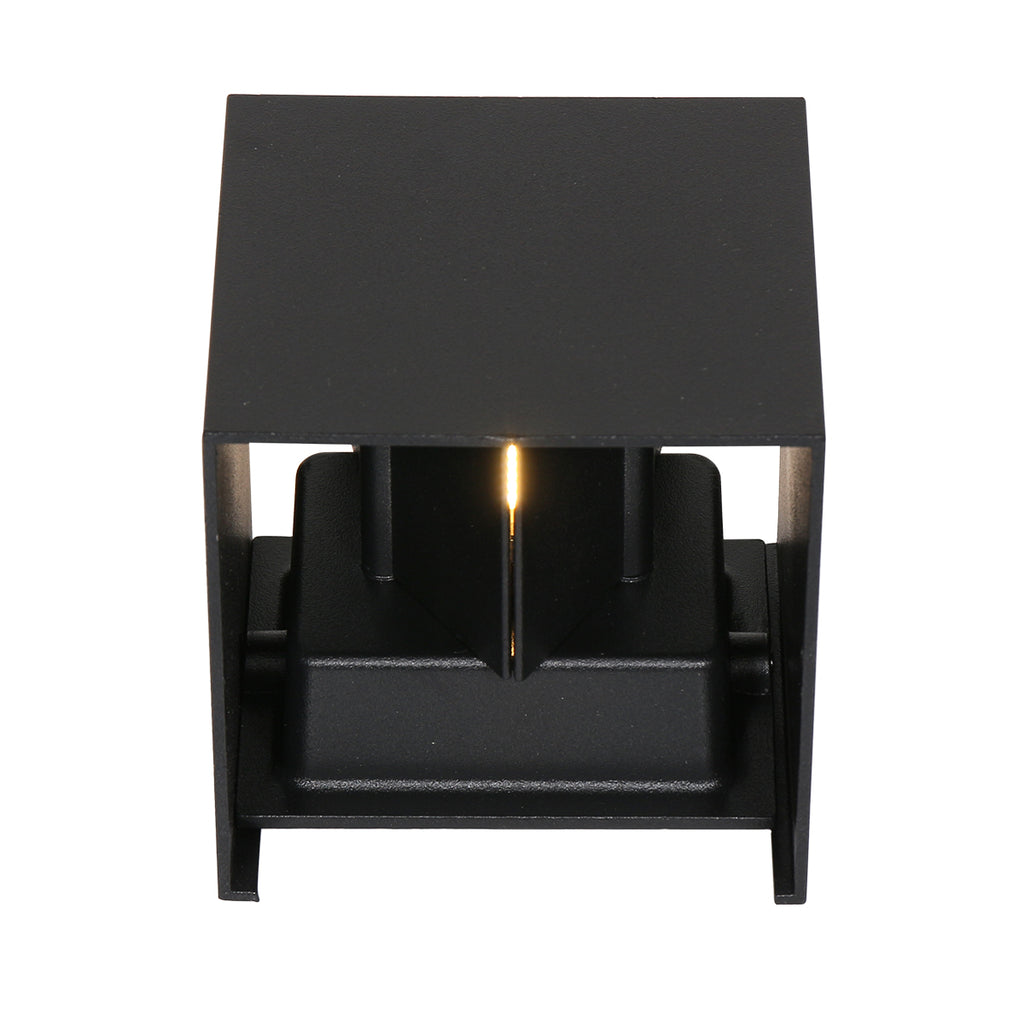 wandlamp muro 3098zw zwart