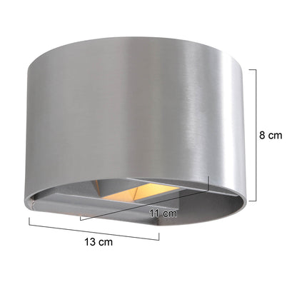 Wall lamp Muro 3364ST Steel