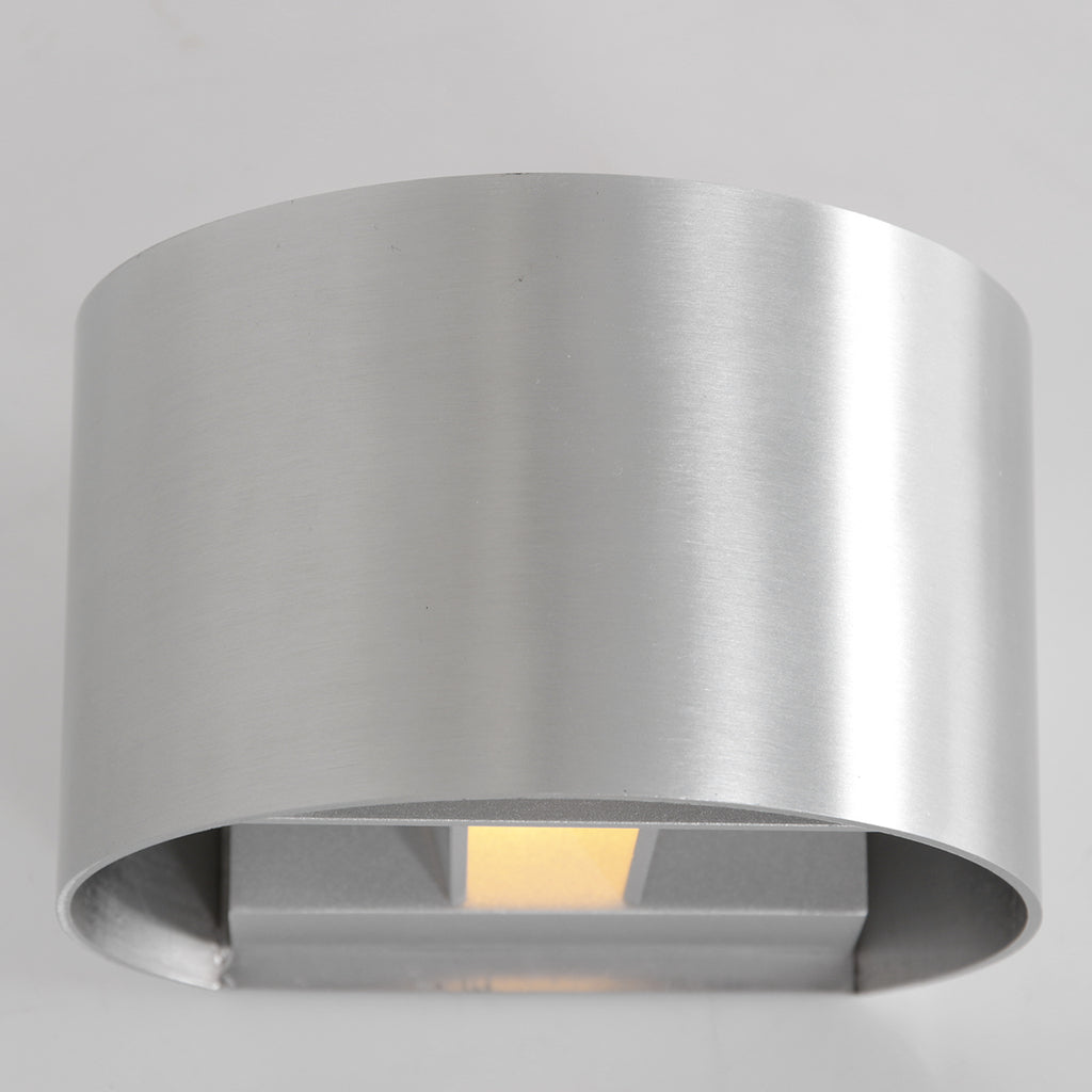 wall lamp muro 3364st steel