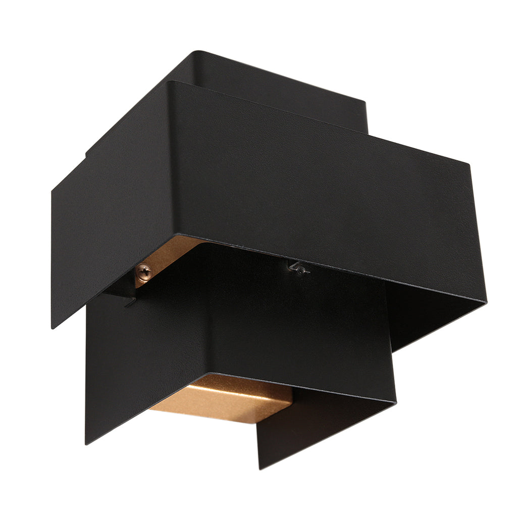 wandlamp muro 3367zw zwart