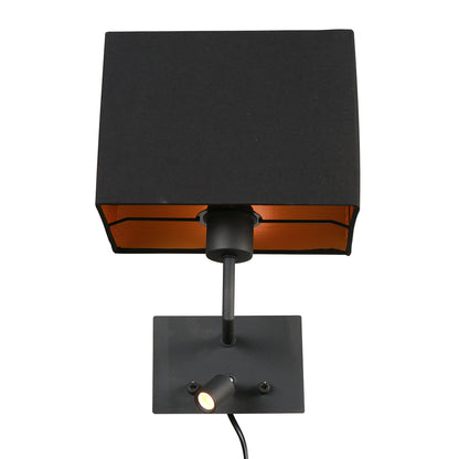 Wall lamp Nouveau 1472ZW Black