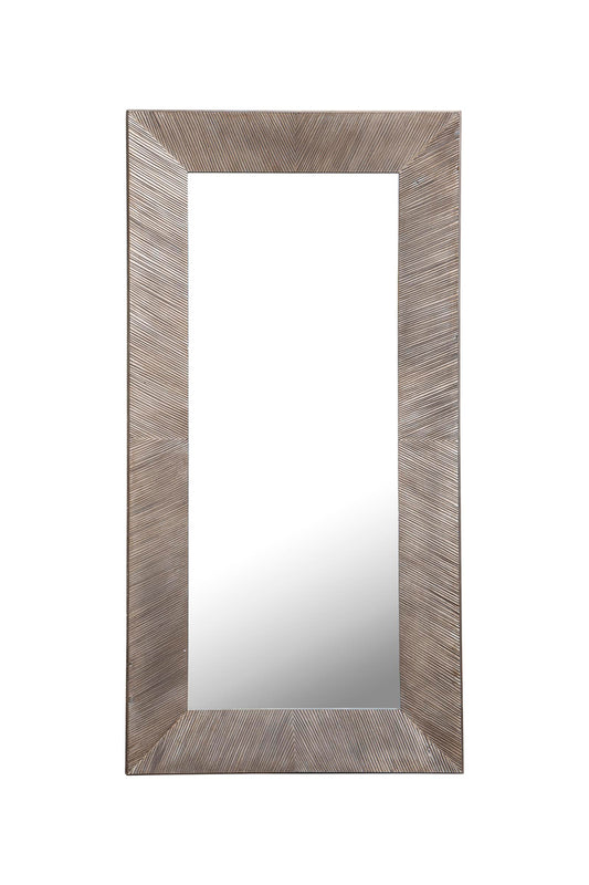 Zapp Silver MDF mirror rectangular