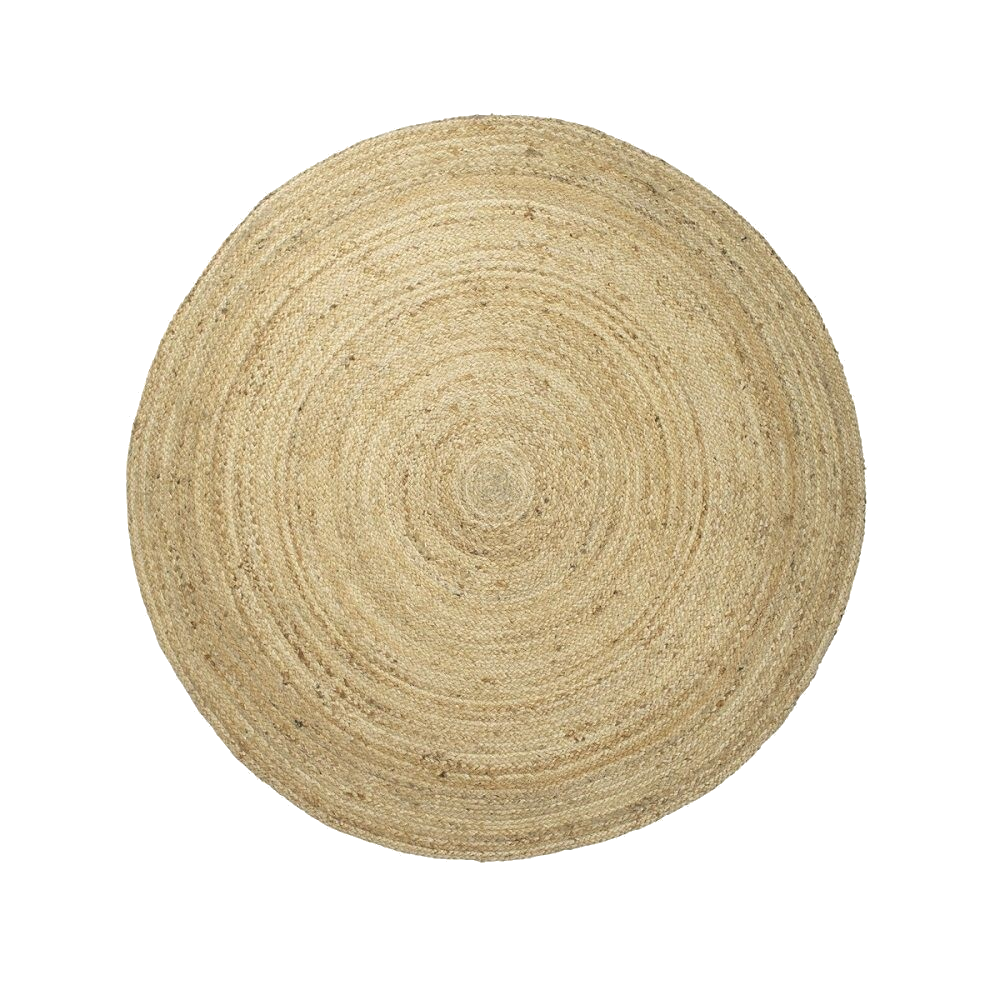 jute outer rug 240 cm round natural