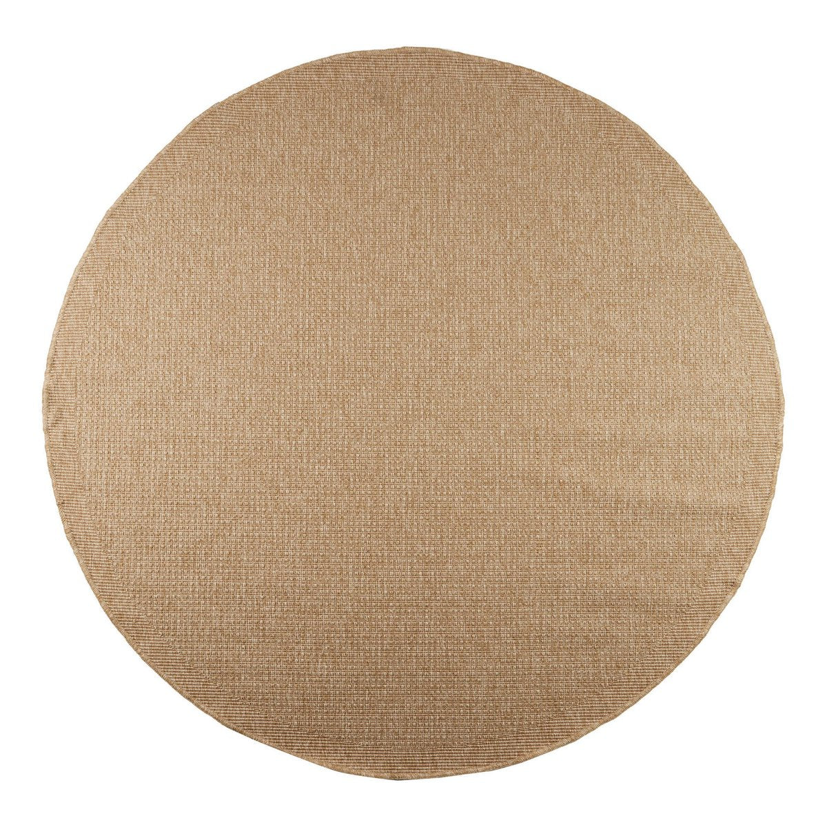jute outdoor rug round - outdoor beige/natural 200cm