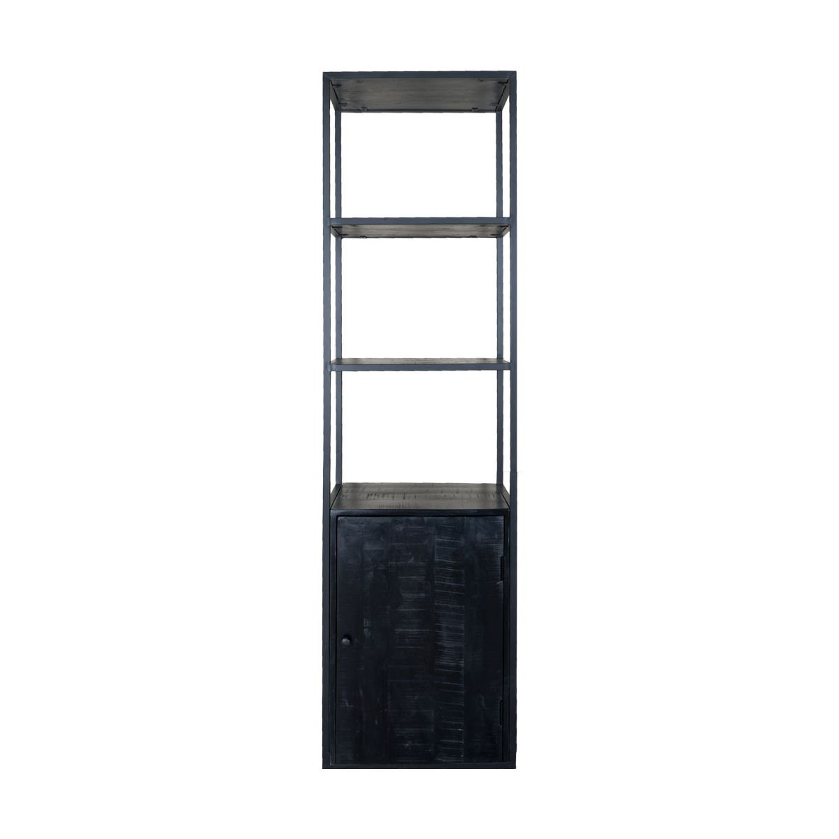 compartment cabinet cil 200 x 55 cm - black mango wood